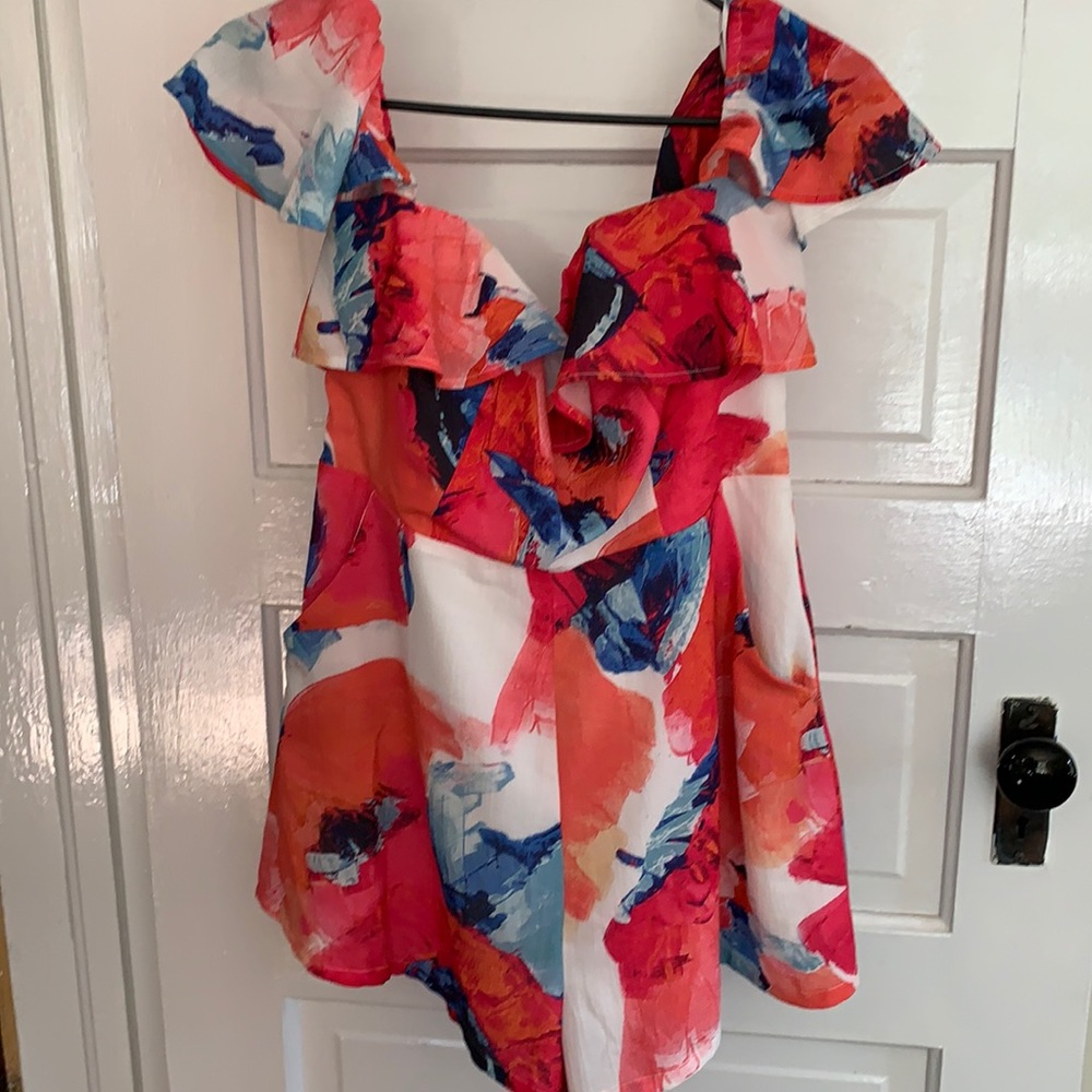 Rainbow Romper - image 1